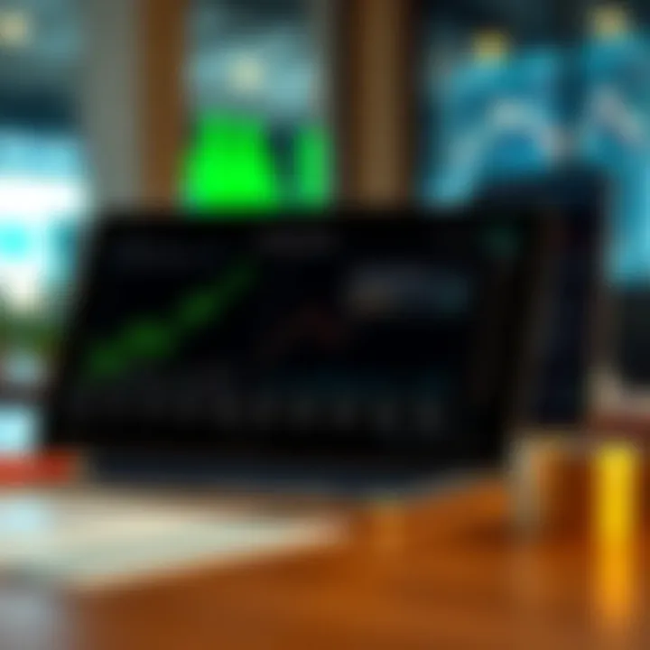 Visual representation of financial metrics used in valuation