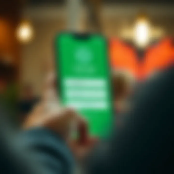 Setting Up Your Cash App Account Cash App account setup interface