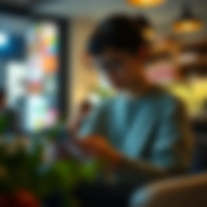 Effective Money Management with Cash App User managing finances with Cash App