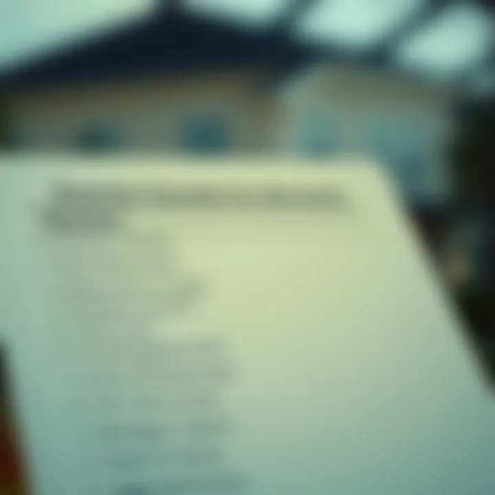 Checklist for potential borrowers considering mortgage refinancing