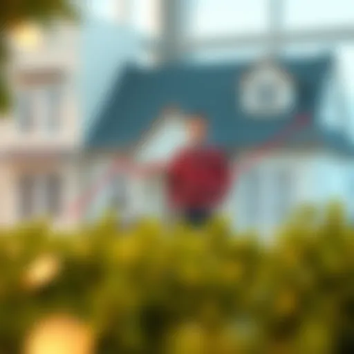 Graph illustrating the impact of interest rates on mortgage payments