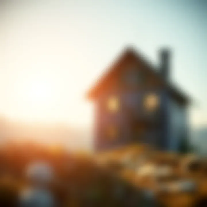 Illustration depicting mortgage points concept