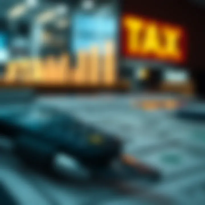 Illustration of tax deductions and credits