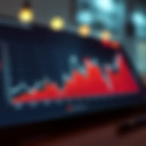 Graph depicting interest rate trends over the years
