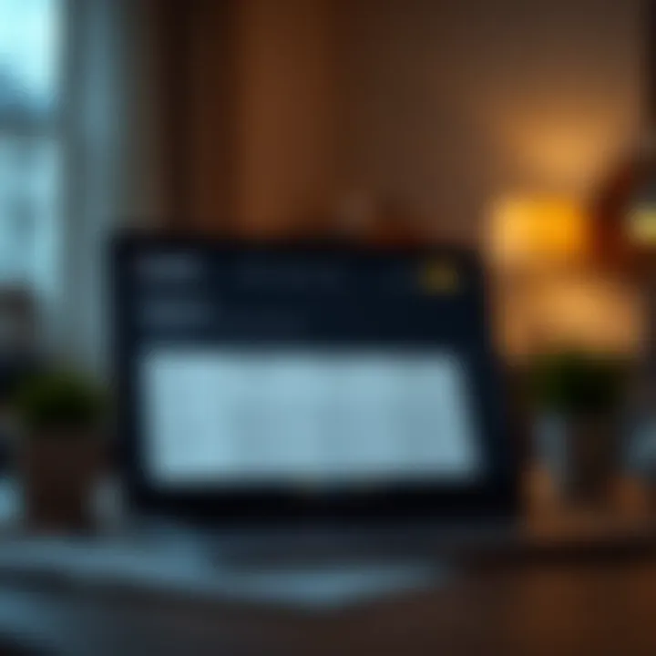 Visual representation of Equifax's online platform to access credit scores.