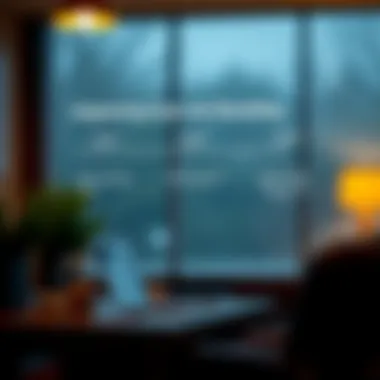 Illustration outlining steps to improve credit standing.