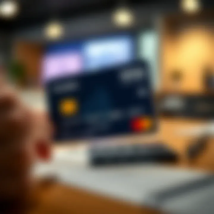 Financial Management with Prepaid Visa Cards Conceptual graphic showing financial management with prepaid Visa cards