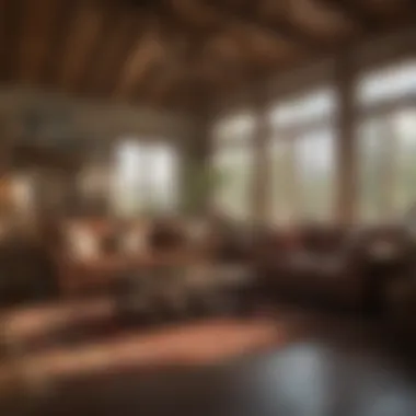 Cozy Vacation Home Interior Cozy vacation home interior