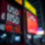 Exchange rate display between USD and INR