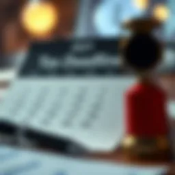 Tax deadline calendar